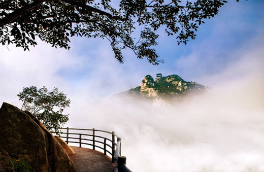 勇登沂山最巔峰，一展王者大雄風
