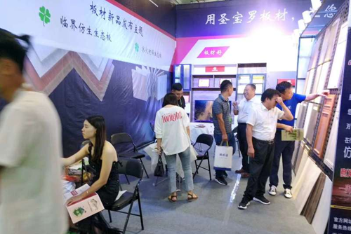 圣寶羅生態板木博會大放異彩
