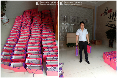 中秋快樂!麗都門窗中秋月餅發放及放假通知