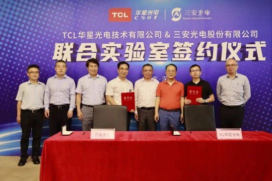 三安光電聯姻TCL華星，合力開發Micro LED