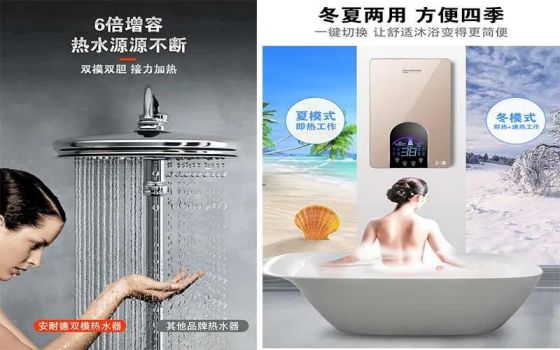 權(quán)威加持，安耐德電器推出的雙模電熱水器有何優(yōu)勢？