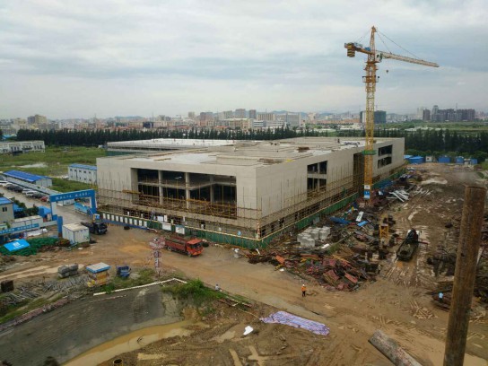 中國建筑集團承建的vivo總部施工采用LED燈節(jié)能