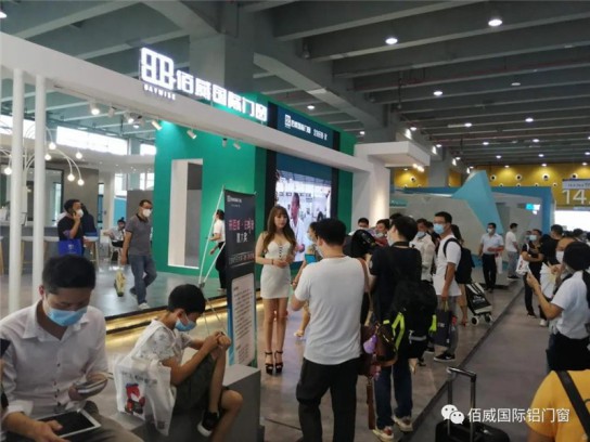 佰威國(guó)際門窗驚艷亮相廣州建博會(huì)，獲得無(wú)數(shù)點(diǎn)贊