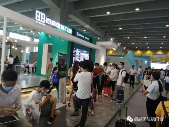 佰威國(guó)際門窗驚艷亮相廣州建博會(huì)，獲得無(wú)數(shù)點(diǎn)贊