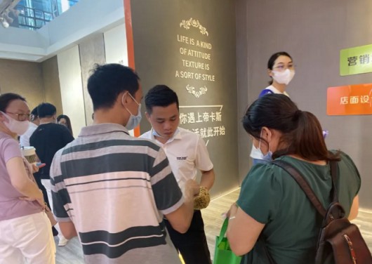 【2020廣州建博會】帝卡斯藝術(shù)漆獨領(lǐng)風騷 展館人氣爆棚！