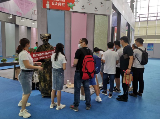 自己去感受吧，涂蘭朵藝術涂料與您相約廣州建博會