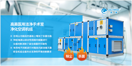 高美醫(yī)用凈化空調(diào)機(jī)組：打造更潔凈、更安心的醫(yī)用空間