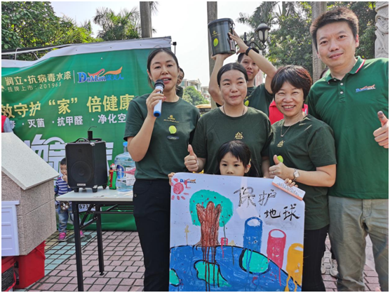 健康又好玩，潤立抗病毒水漆涂鴉比賽火爆碧桂園社區
